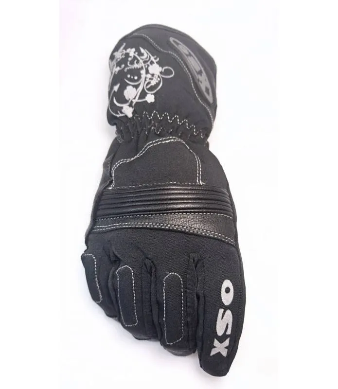 Guante MUJER Para Moto INVIERNO De CORDURA Y PIEL OSX Mod.927  Woman