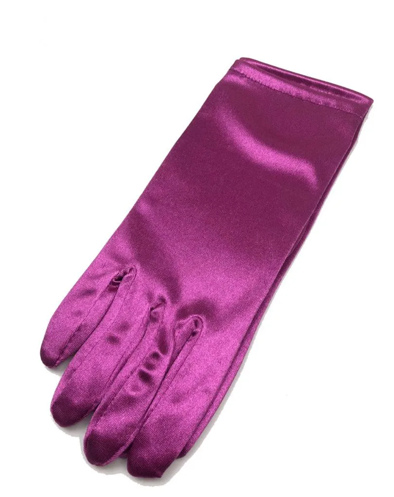 GUANTES DE FIESTA BUGAMBILIAS CORTOS PARA BODA Y EVENTOS