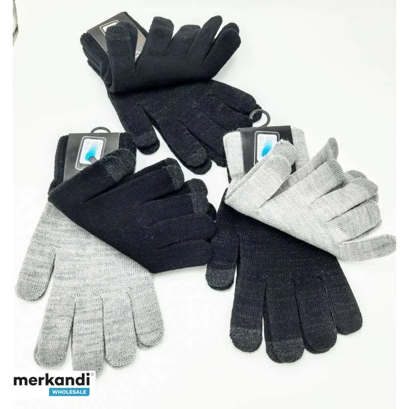 Guantes Táctiles de Invierno para Pantalla de Móvil - Modelo GT1411 Variado