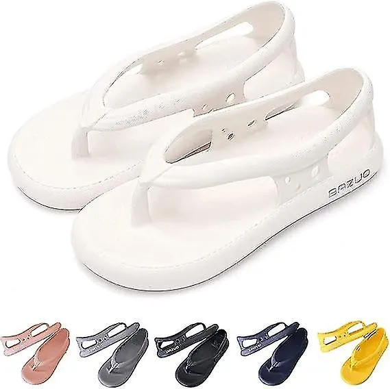 KINCJON Chanclas de playa de verano - Sandalias Bazuo, Mujer Chanclas Bazuo para hombre, Zapatillas gruesas de EVA Bazuo 36-37Bl