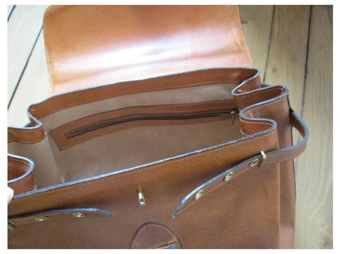 Lancel Bolsos de mano Caramelo 