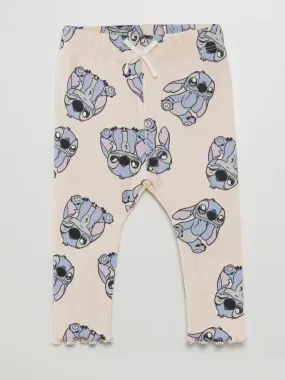 Legging de canalé 'Stitch' - ROSA