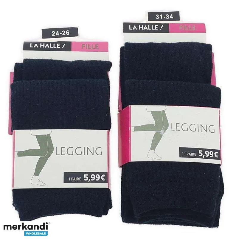 Legging para niños tallas mixtas negras