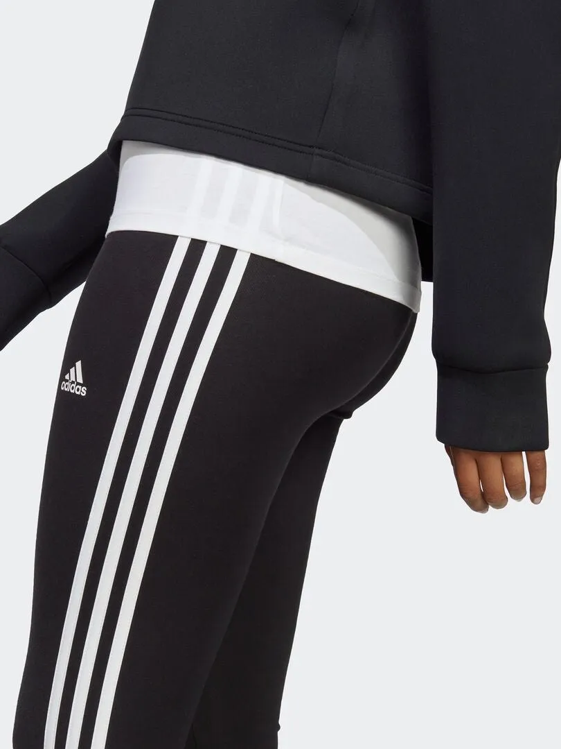 Legging 'Adidas' con 3 bandas - NEGRO