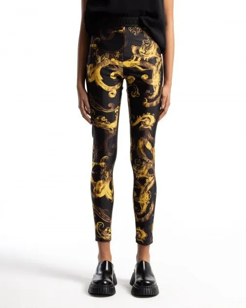 Leggings Versace Jeans Couture 76HAC101 dorado