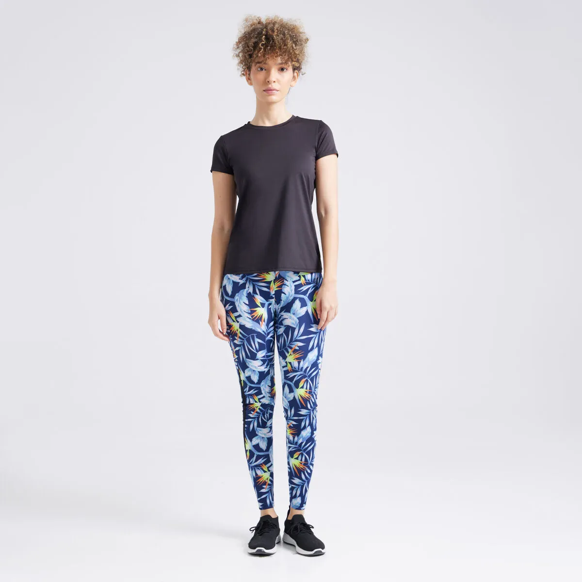 Leggins Sport Con Estampado Floral