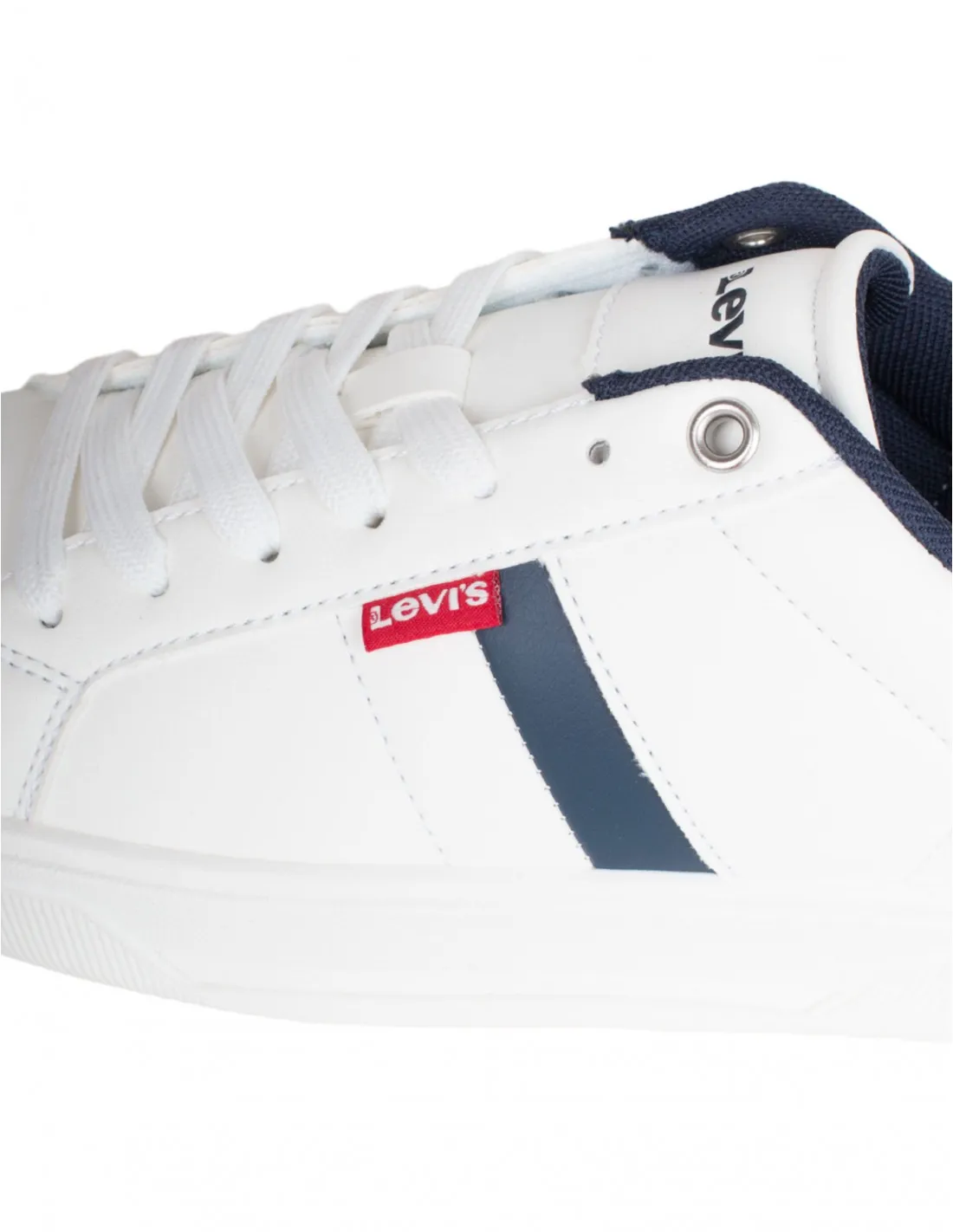 LEVIS Zapatillas Hombre Blancas