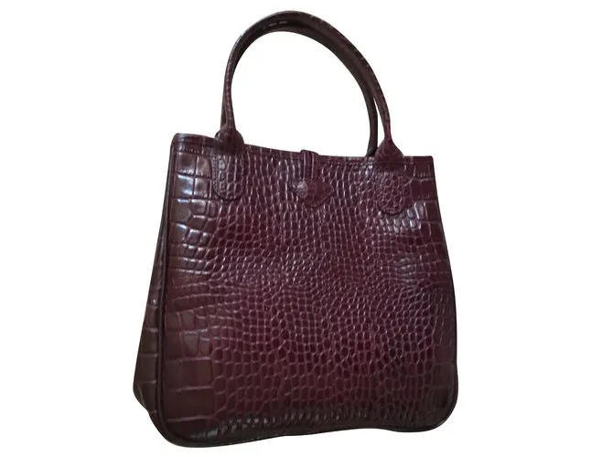 Longchamp Bolsos de mano Burdeos 