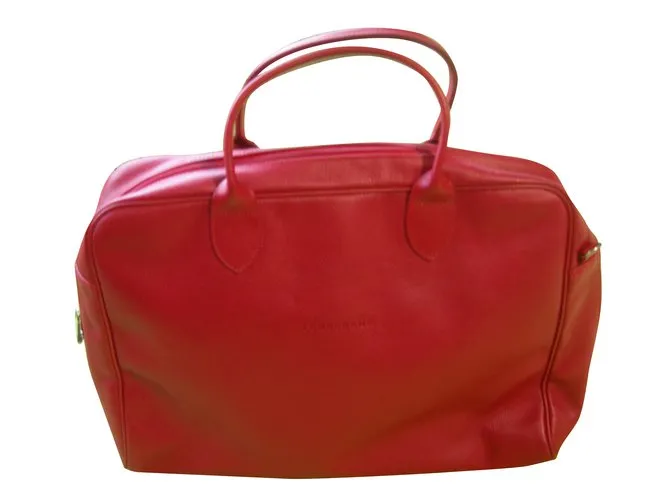 Longchamp Bolsos de mano Roja 