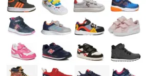 Lote de zapatos para niños - Adidas / Puma / Kappa / NB / ... 255 pares