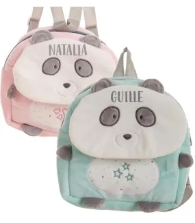 Mochila Panda Bebé Personalizada