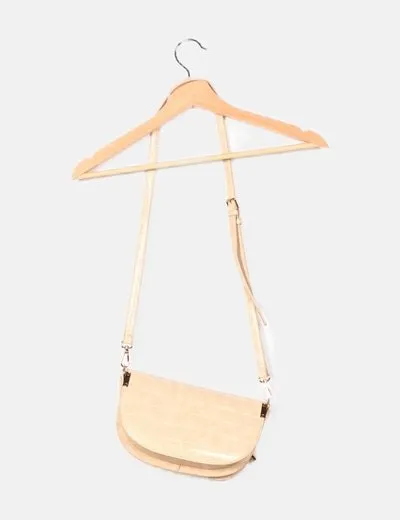 NA-KD Bolso de hombro beige