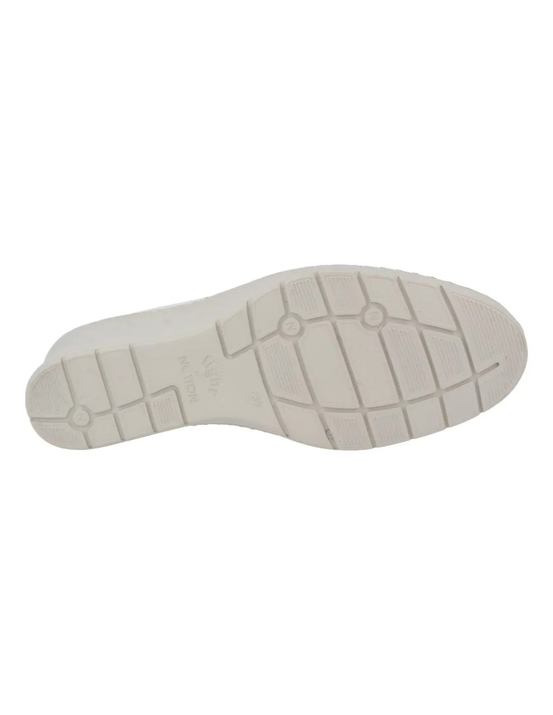 Notton - Zapato Sport Cordones Troquelado Hielo