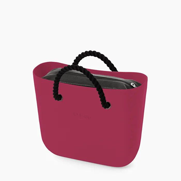 O bag mini sangria y negro
