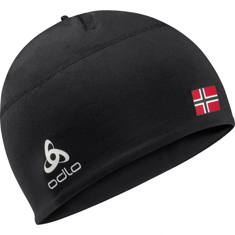 Odlo Gorro ecológico cálido Polyknit Fan (Negro)