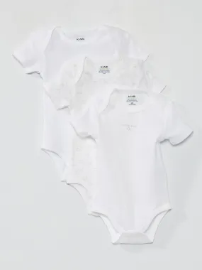 Pack de 3 bodies - BLANCO