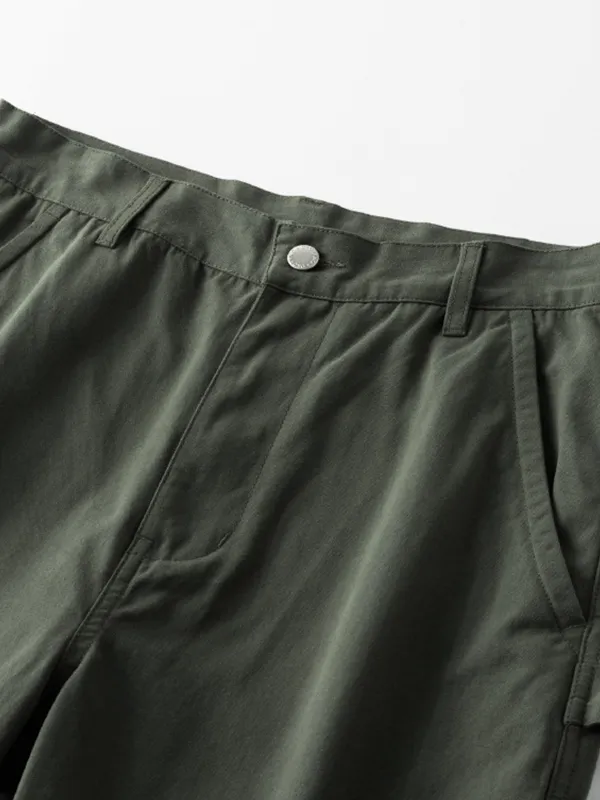 Pantalones cortos deportivos al aire libre con múltiples bolsillos para hombre