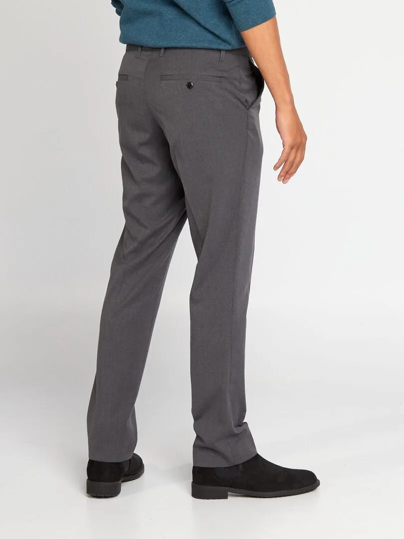 Pantalón de traje - GRIS