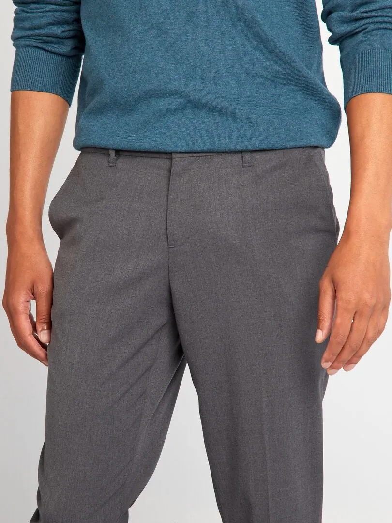 Pantalón de traje - GRIS