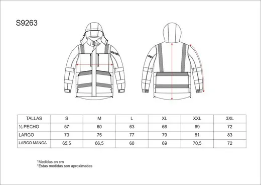 PARKA marca WorkTeam