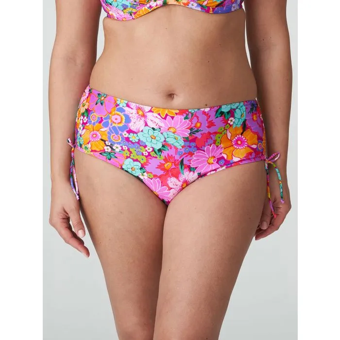 Parte de abajo bikini Primadonna Swim Najac regulable 4011052 Floral Explosion