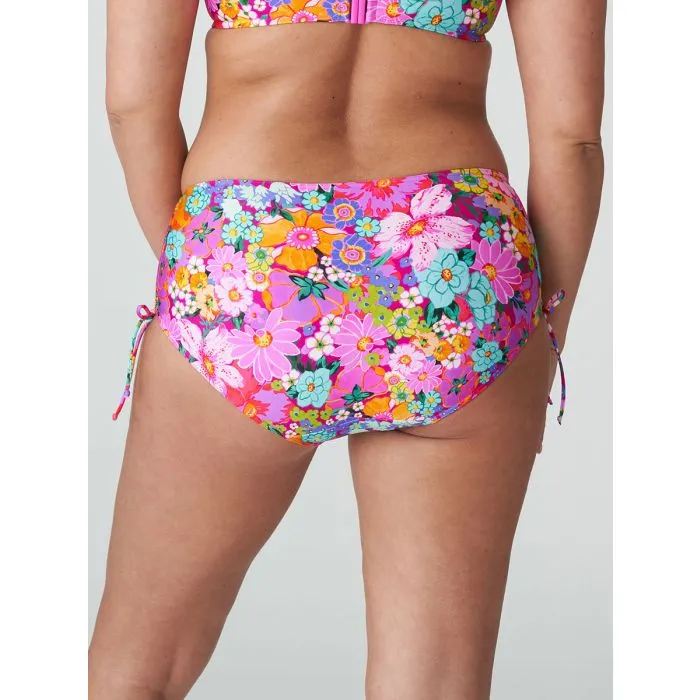 Parte de abajo bikini Primadonna Swim Najac regulable 4011052 Floral Explosion