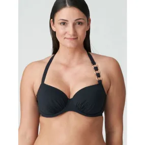 Parte de arriba bikini con aro Primadonna Swim Damietta con aros 4011610 Negro