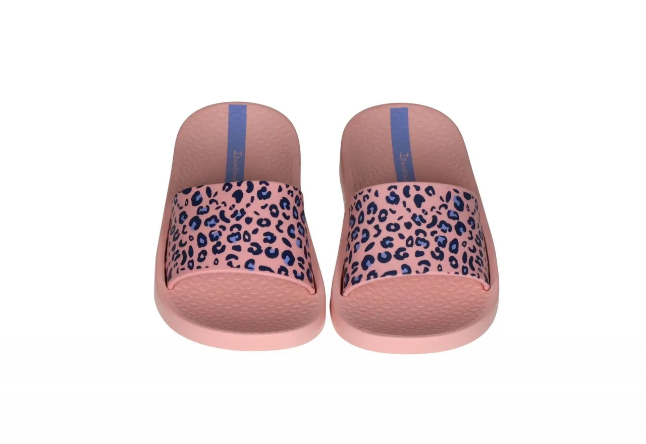 Pinky Playa Goma Rosa Pala Estampado Animal Print Azul