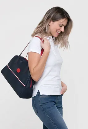 Polo blanco diseño fantasía para mujer