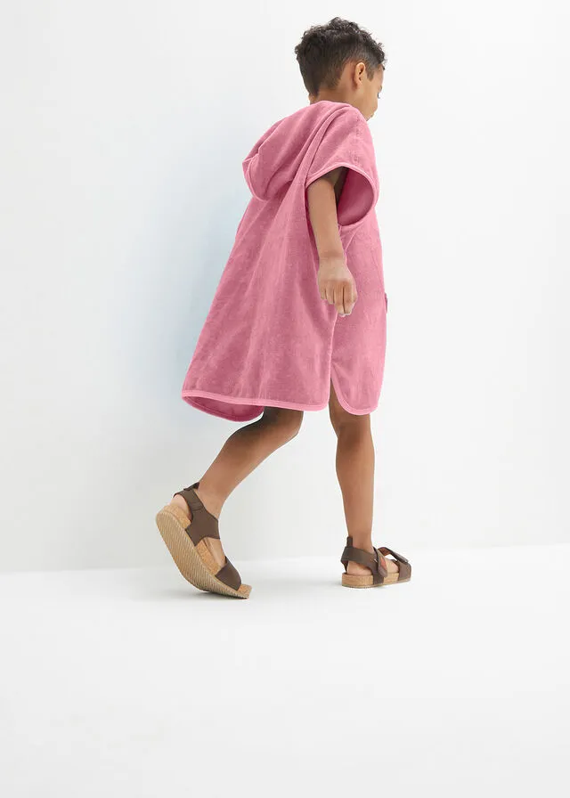 Poncho de baño para niños sorbete de frutos rojos