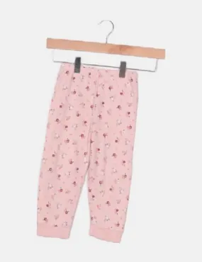 Primark Legging rosa estampado floral