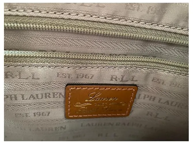 Ralph Lauren Bolsos de mano Caramelo 