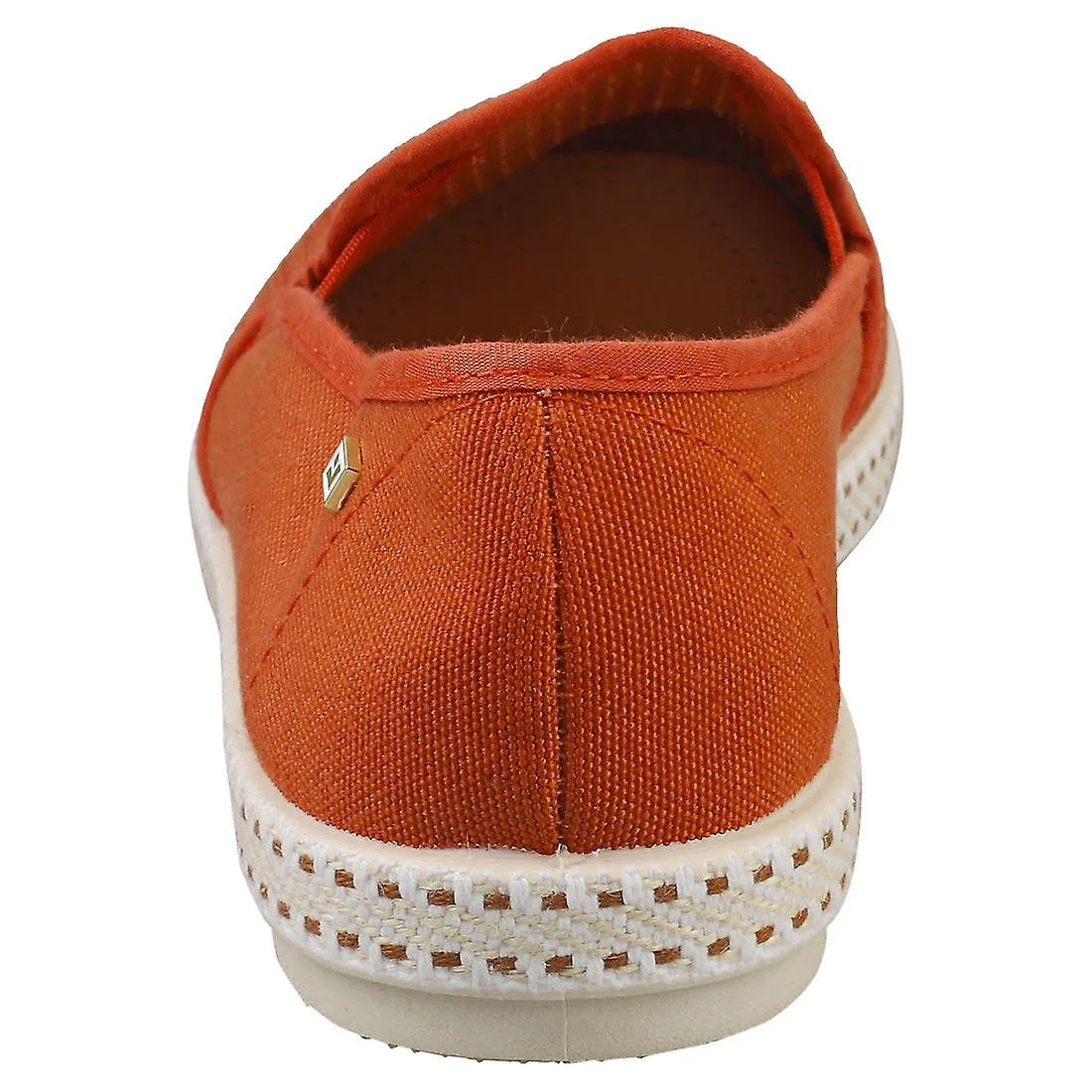 Rivieras Classic Canvas & Mesh Zapatos de alpargata para hombre en terracota