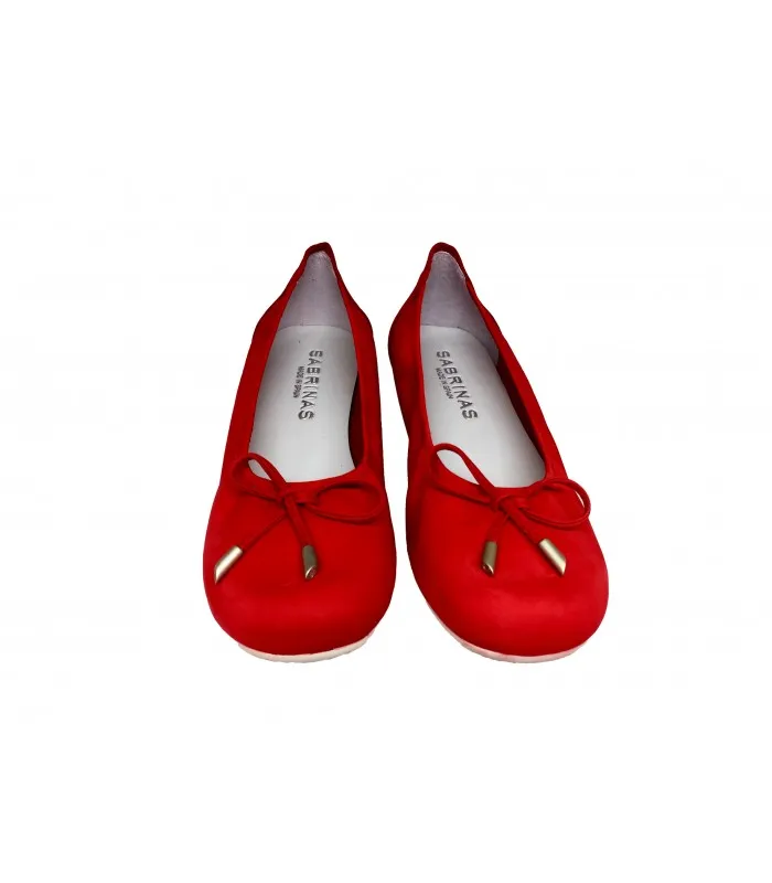 SABRINAS 80000 Nobuck Rojo