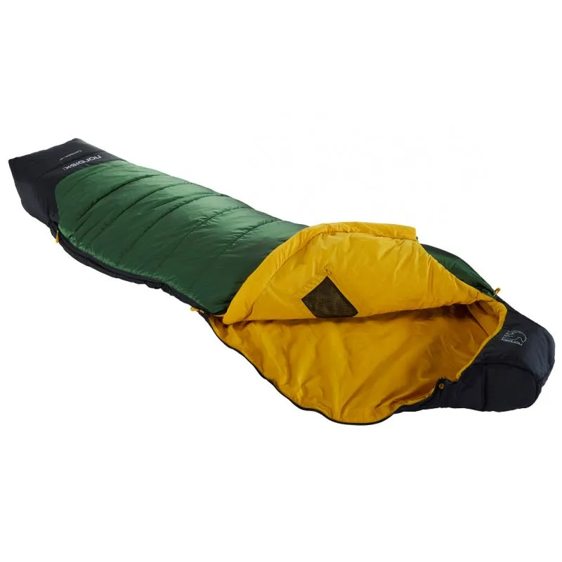 Saco de dormir NORDISK Gormsson +4° XL Curve (Verde alcachofa)