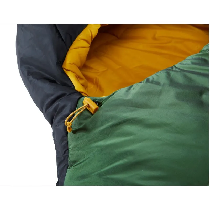 Saco de dormir NORDISK Gormsson +4° XL Curve (Verde alcachofa)