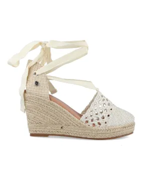 SANDALIAS MUJER PLATAFORMA XTI 43821 HIELO