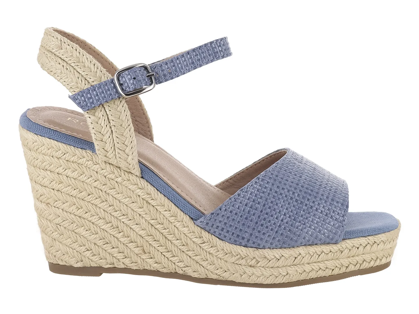 Sandalias Roze 24p114 Azul Para Mujer