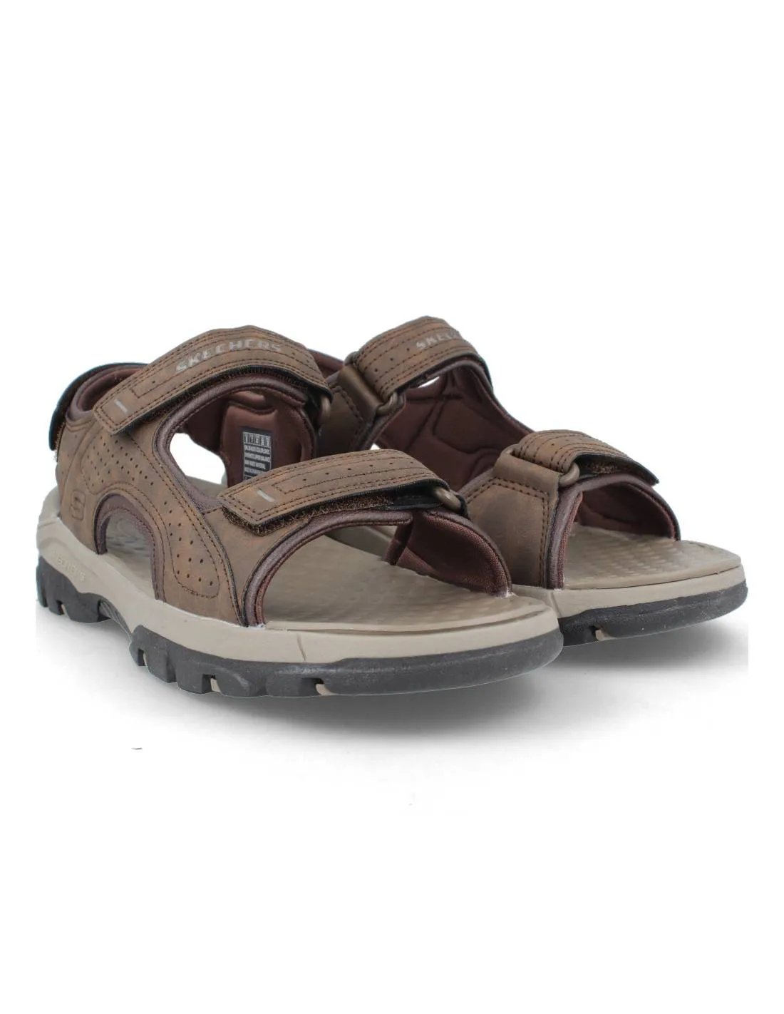 Skechers - Sandalia Deportiva Tresmen Garo Chocolate