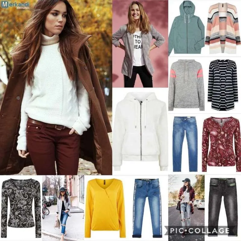 Stock de Prendas de Invierno Surtidas para Mujer - Calidad Europea y Variedad de Tallas XS a XXL