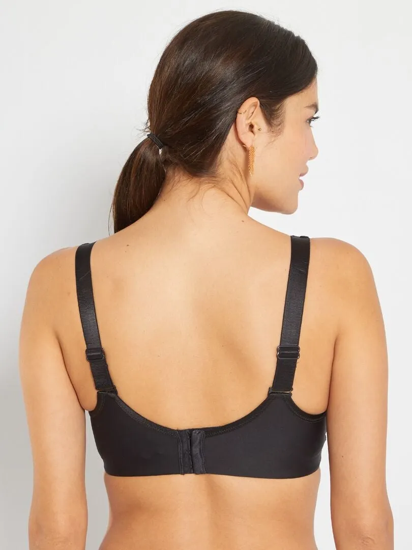 Sujetador Feel Good support de 'Playtex' - NEGRO