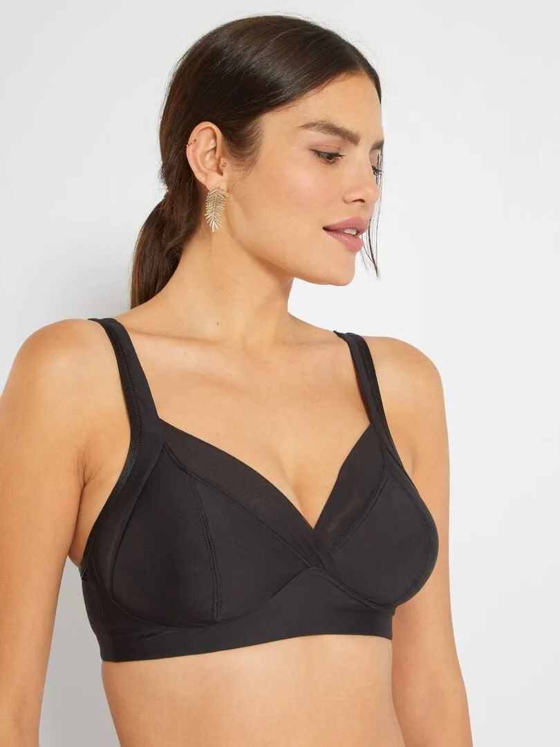 Sujetador Feel Good support de 'Playtex' - NEGRO