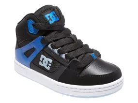 Tenis Dc Shoes Pure Hi Negro Para Niño