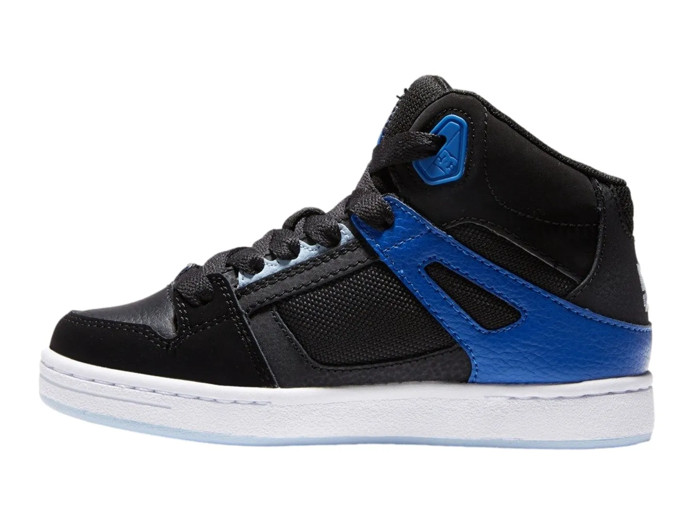 Tenis Dc Shoes Pure Hi Negro Para Niño