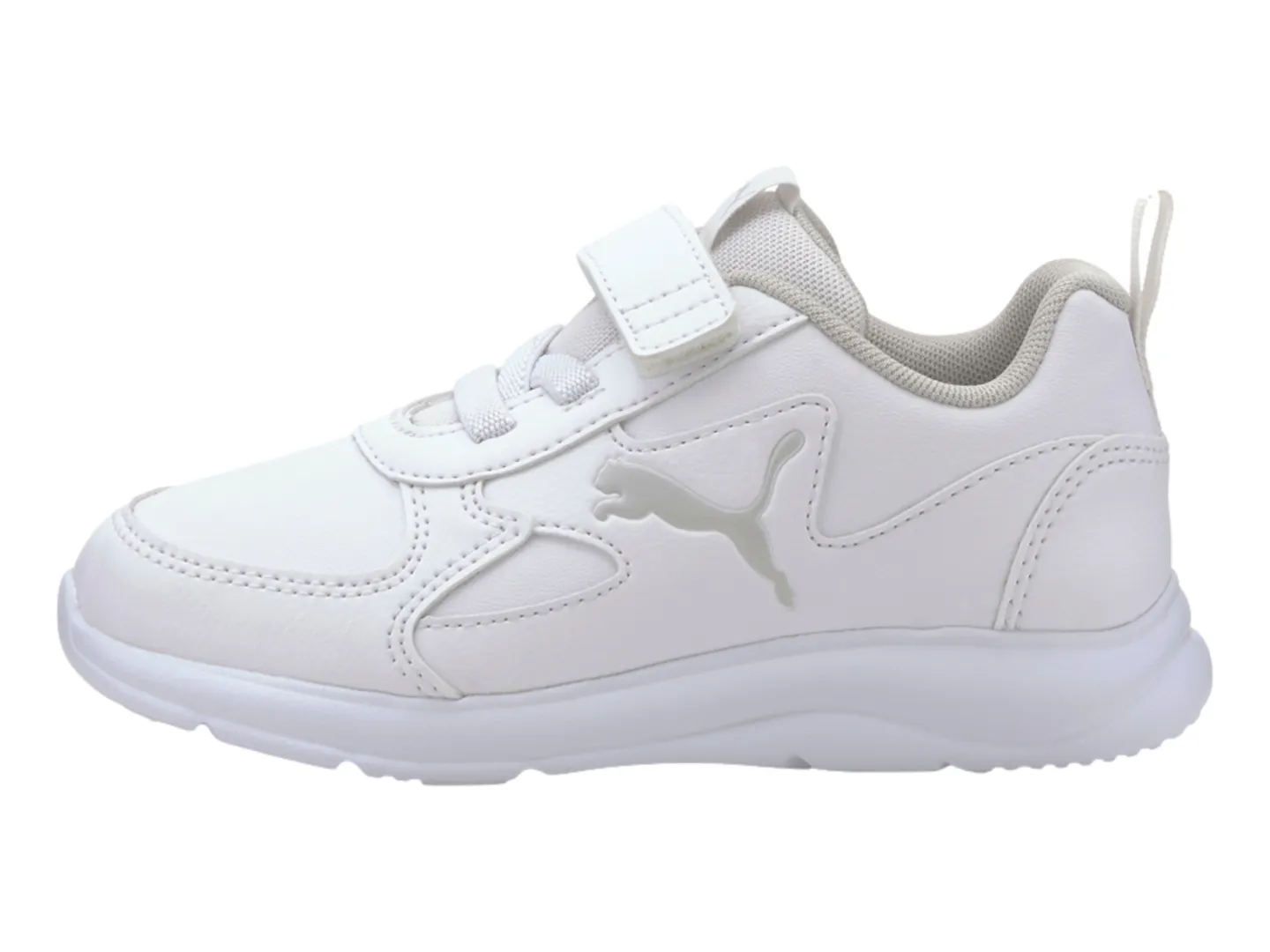 Tenis Puma Racer Sl Blanco Para Niño