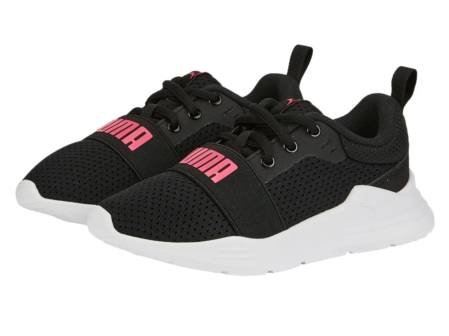 Tenis Puma Wired Run Negro Para Niño