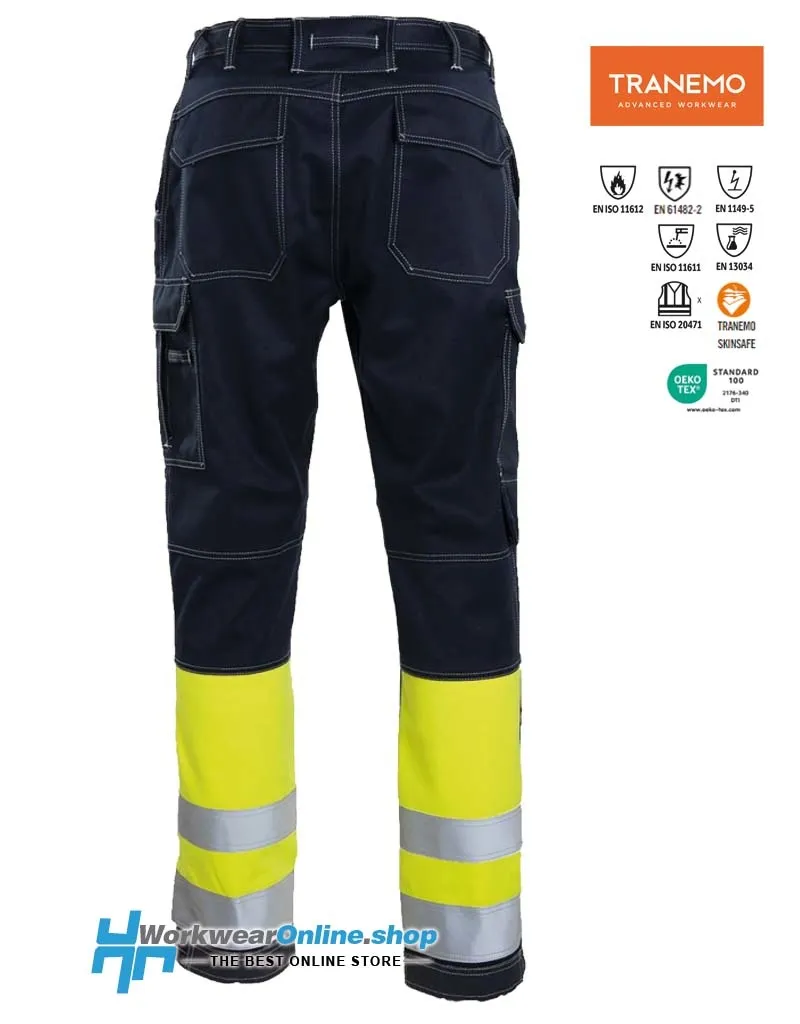 Tranemo Workwear 5020-88 Cantex Weld Stretch pantalones de trabajo de alta visibilidad