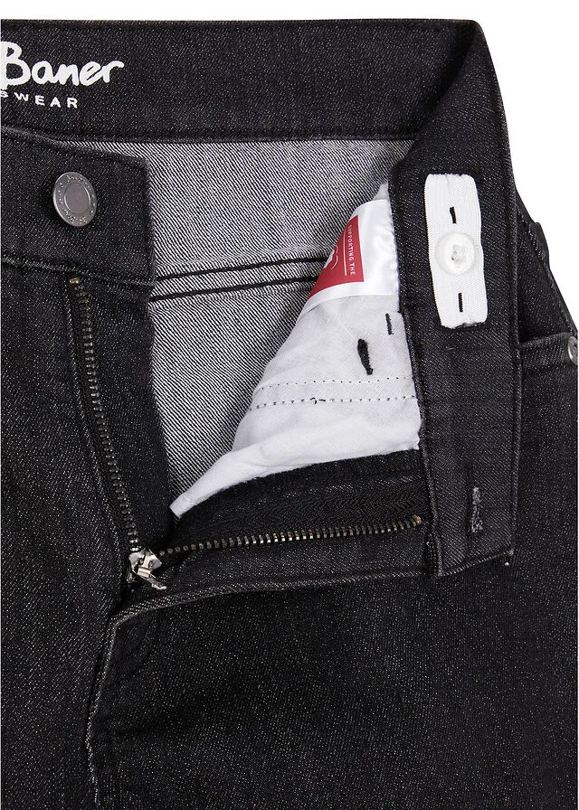 Vaquero de 5 bolsillos con corte slim para niños denim negro