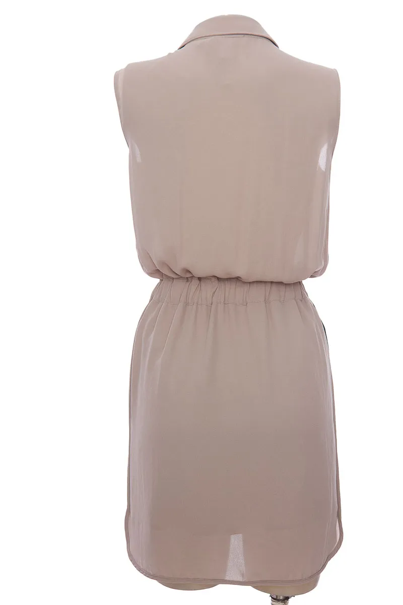 Vestido / Enterizo color Beige - Forever 21