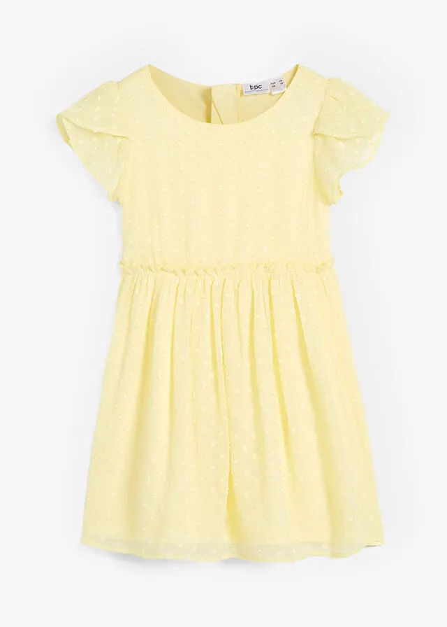 Vestido de fiesta para niñas Amarillo claro